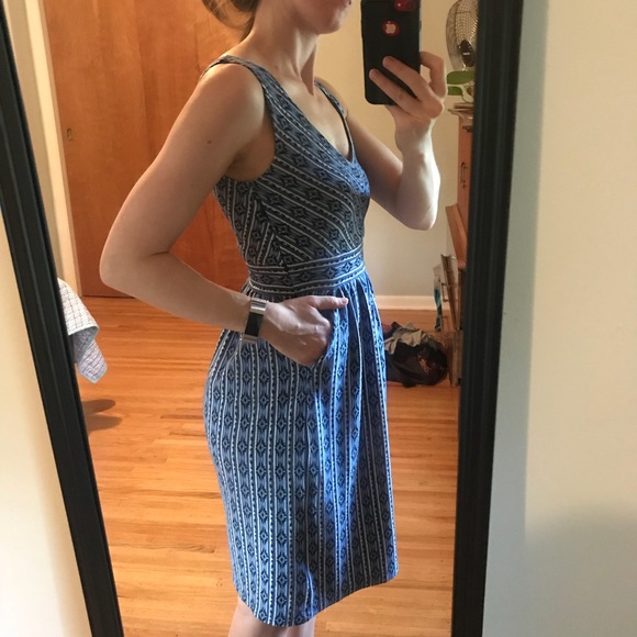 Blue sundress Maeve Anthropologie size 2 - Picture 5 of 8